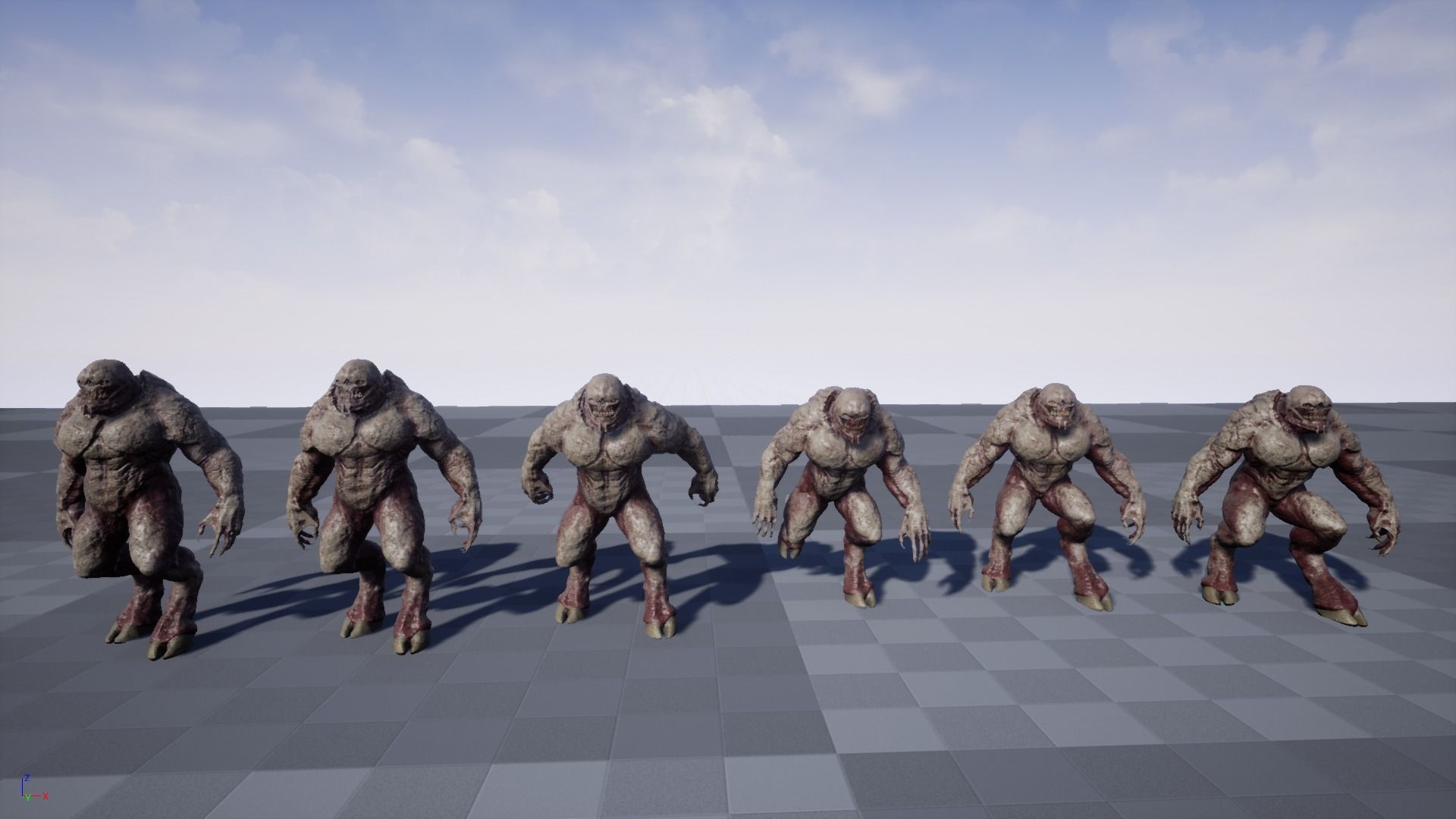 Big Demon 6 Low-poly 3D model_29