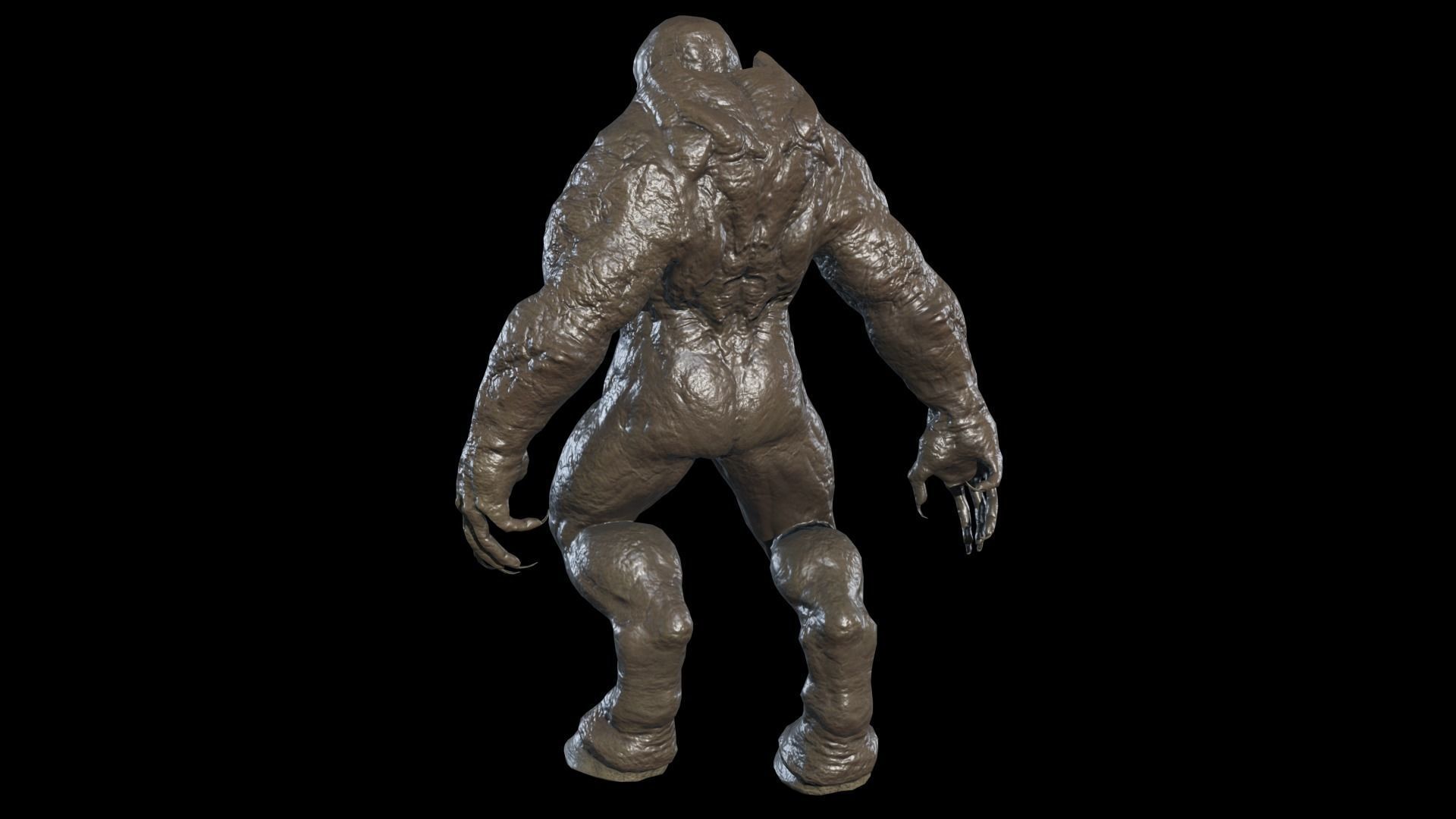 Big Demon 6 Low-poly 3D model_8