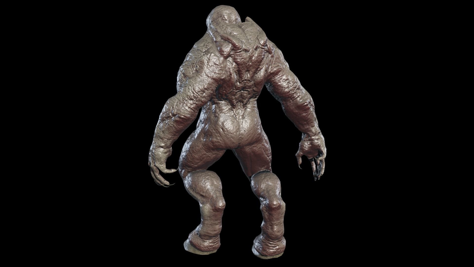 Big Demon 6 Low-poly 3D model_7