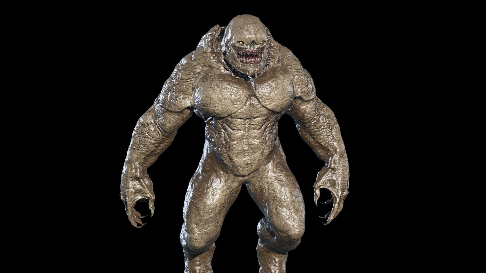 Big Demon 6 Low-poly 3D model_18