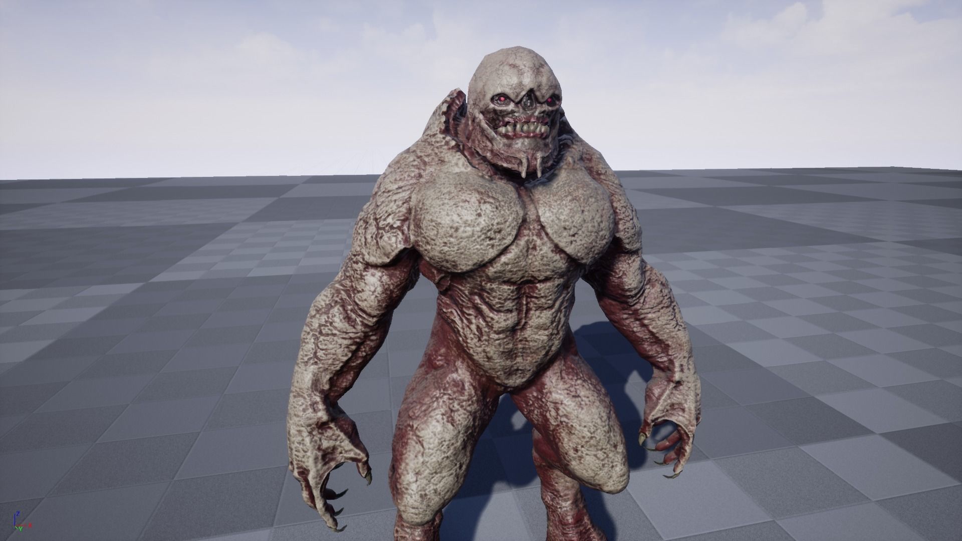 Big Demon 6 Low-poly 3D model_28