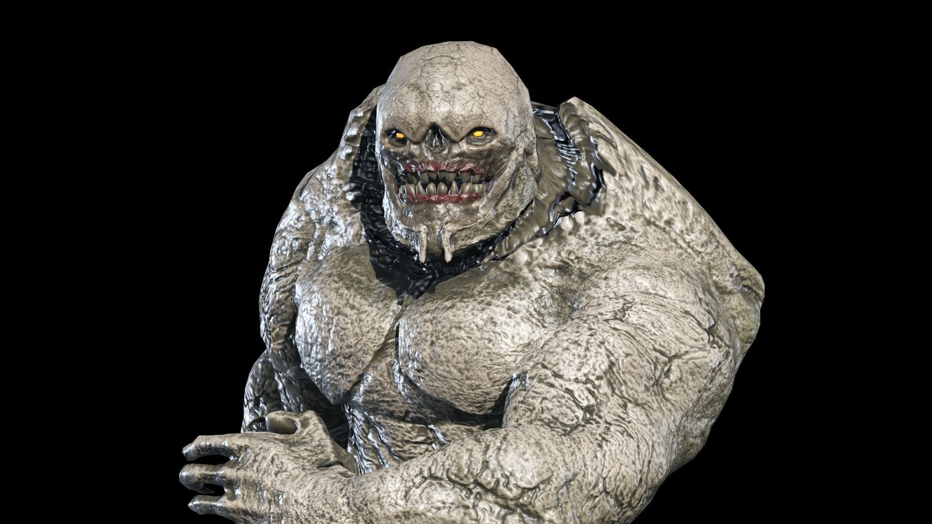 Big Demon 6 Low-poly 3D model_2