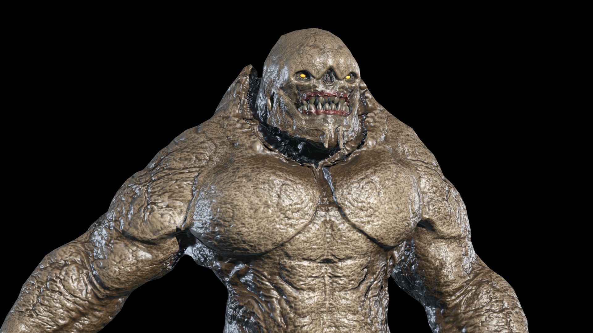 Big Demon 6 Low-poly 3D model_20