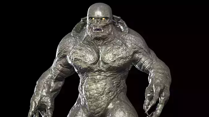 Demon Boss Low-poly 3D model