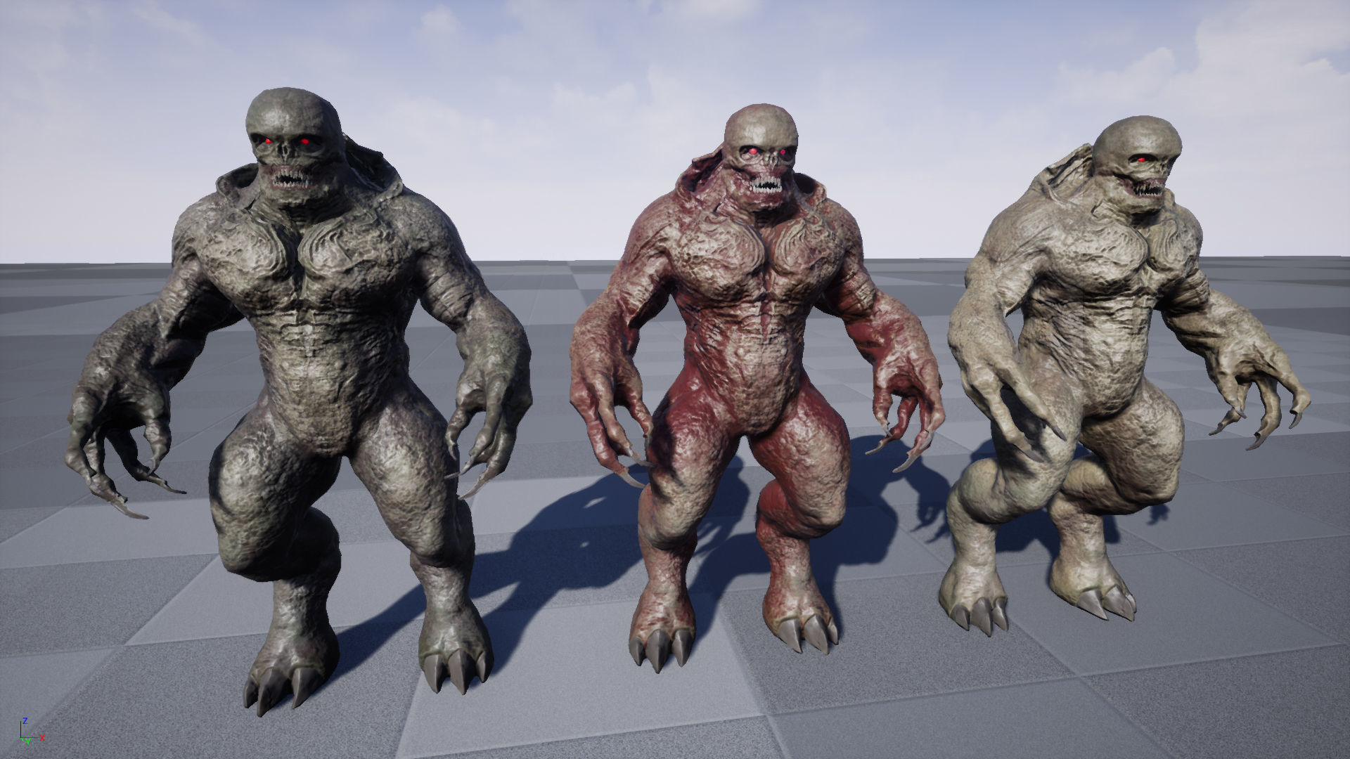 Demon Boss Low-poly 3D model_16