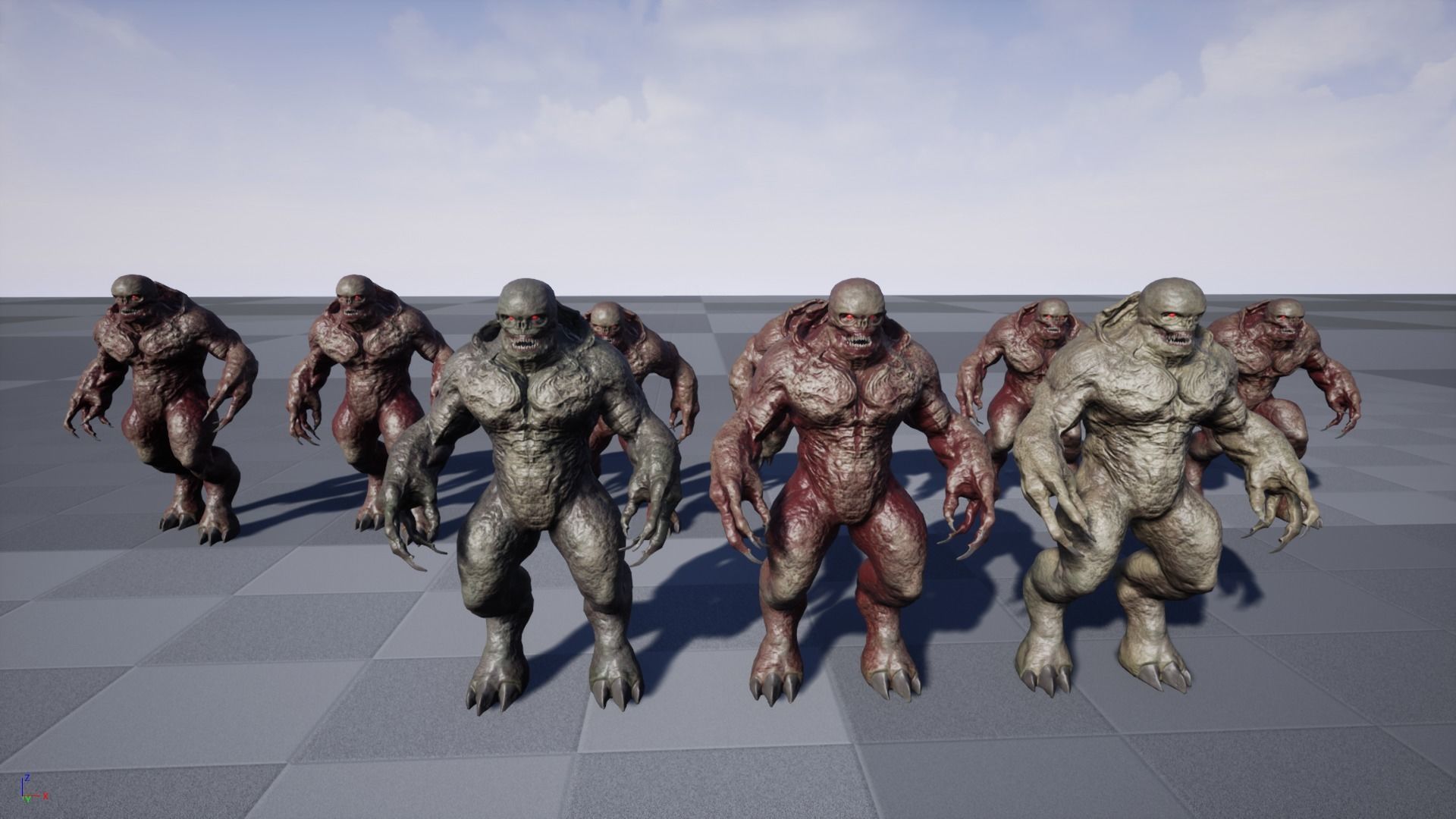 Demon Boss Low-poly 3D model_17