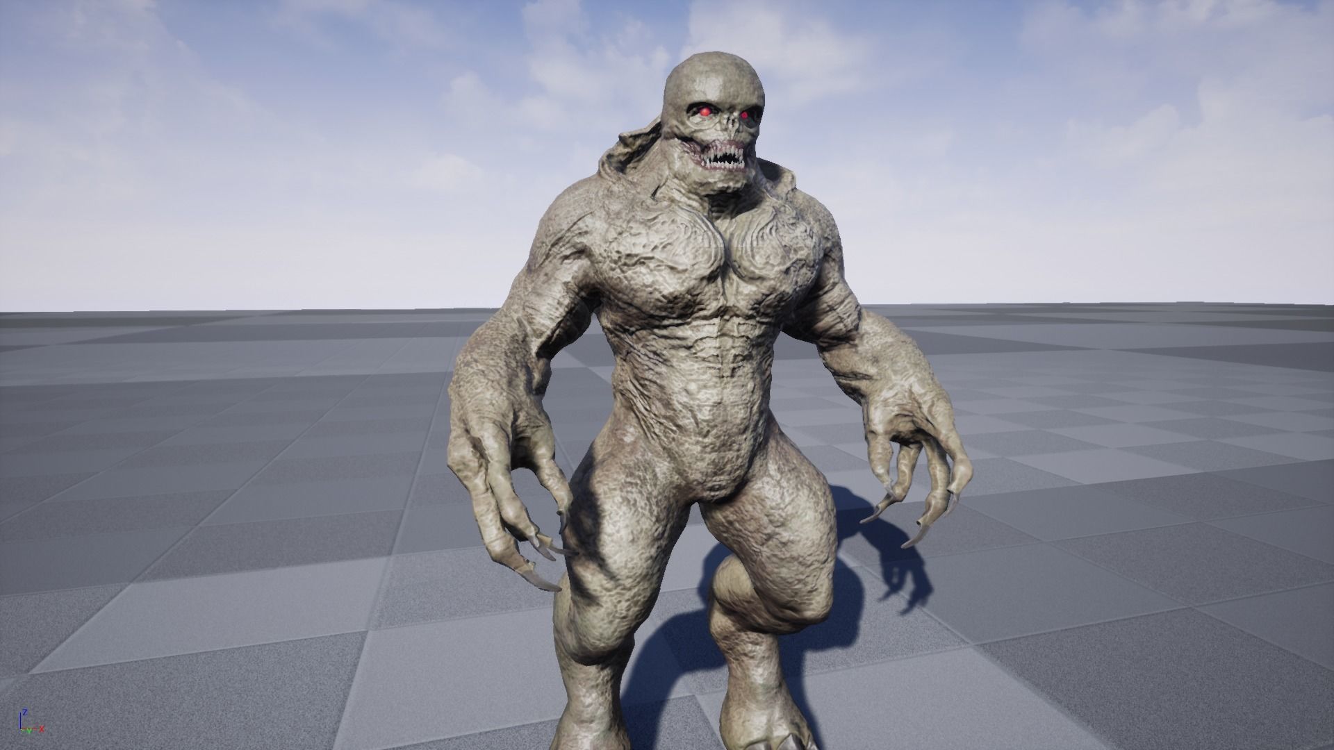 Demon Boss Low-poly 3D model_19