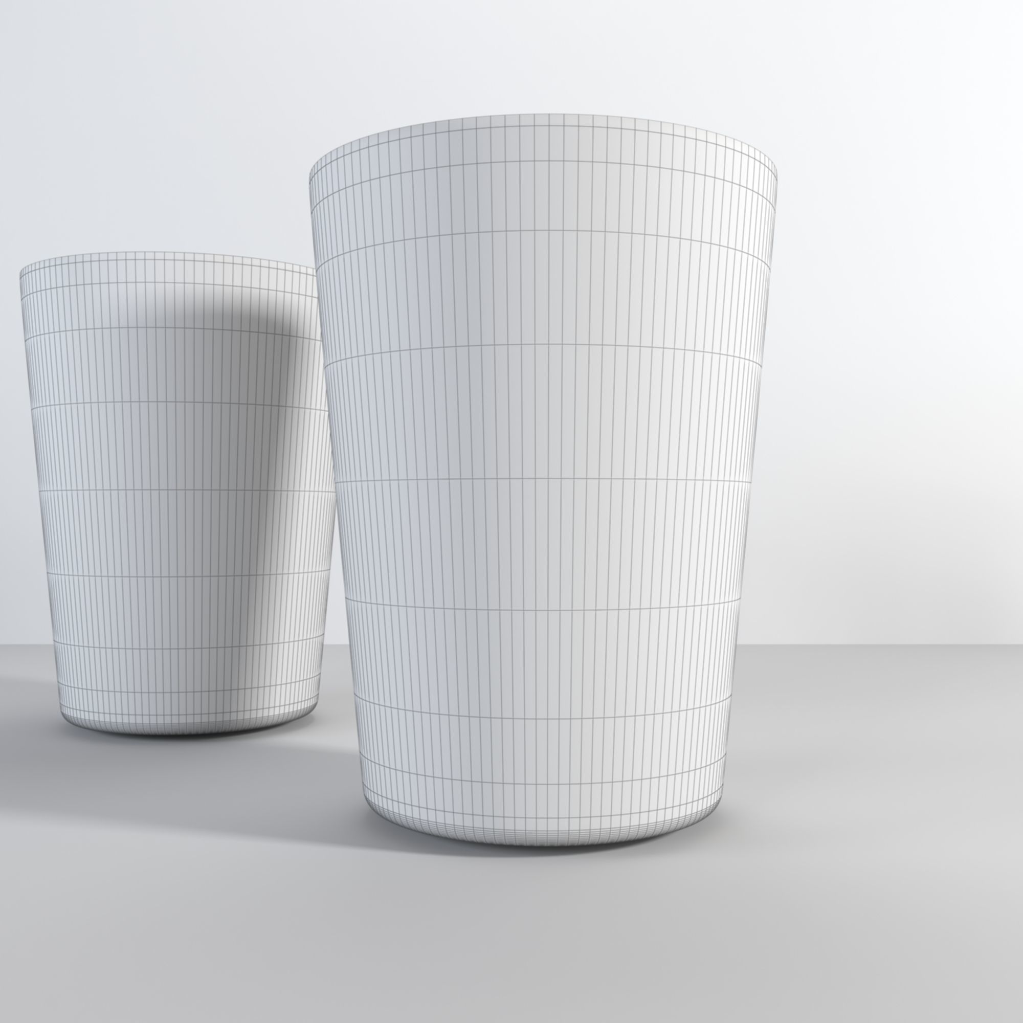 Glass 001 3D model_2