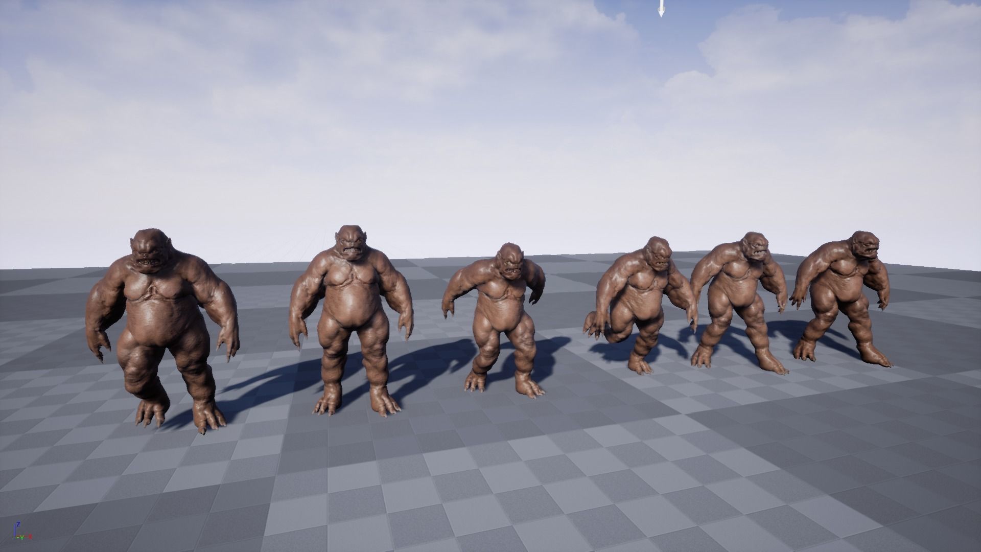 Fat Demon 1 Low-poly 3D model_14