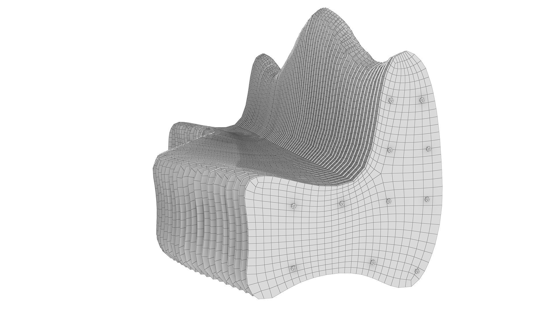Parametric Sofa 3D model_9