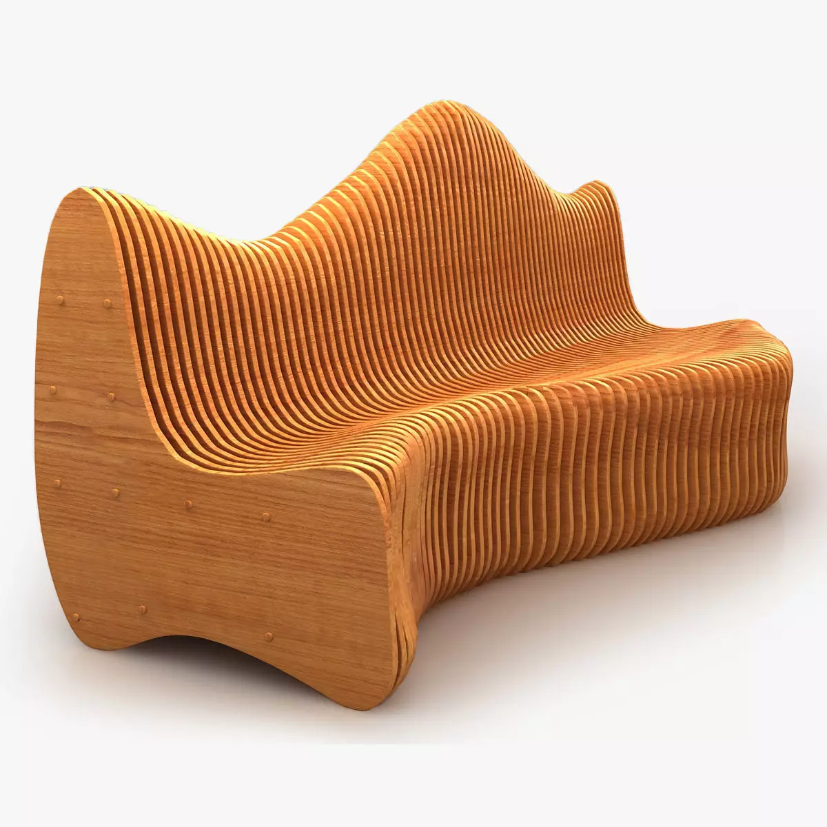 Parametric Sofa 3D model_0