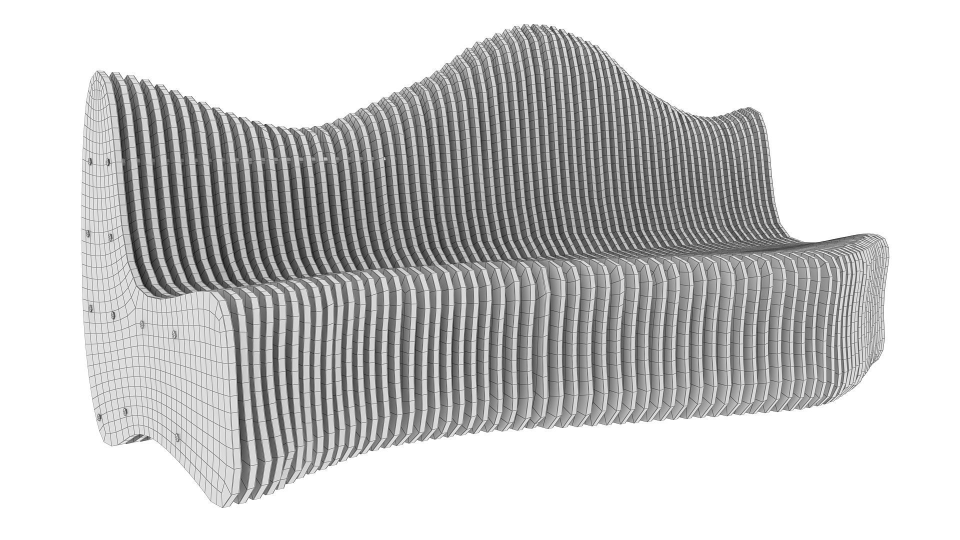 Parametric Sofa 3D model_8