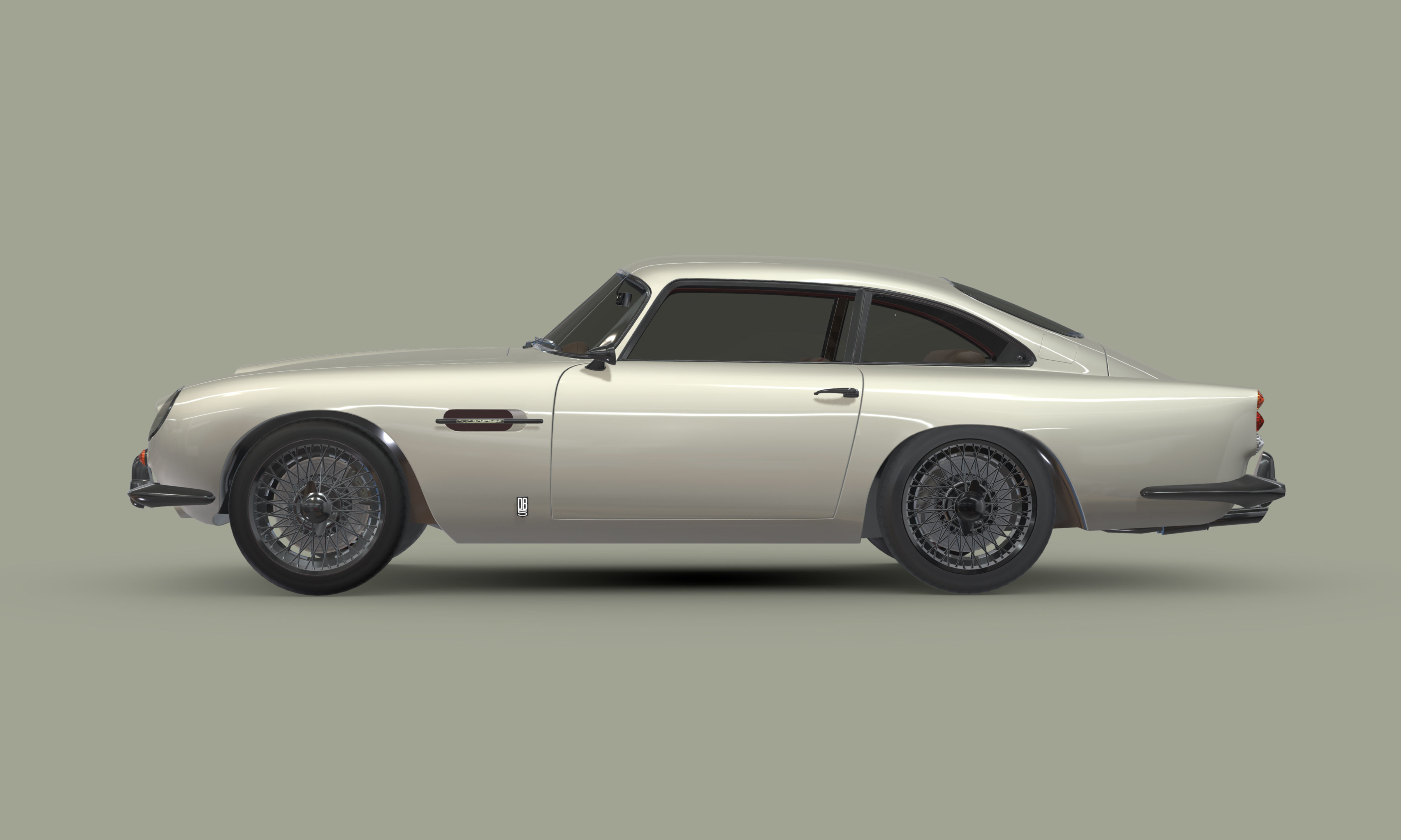 Aston Martin DB5 Vantage - 1964 3D model_2