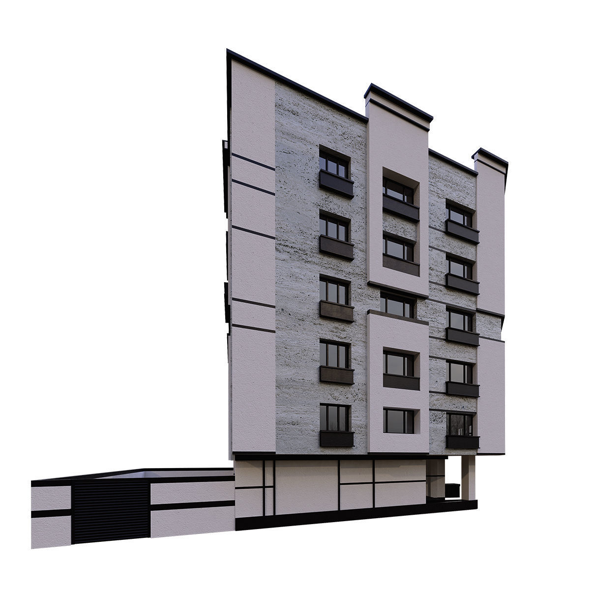 Building 7 3D model_2