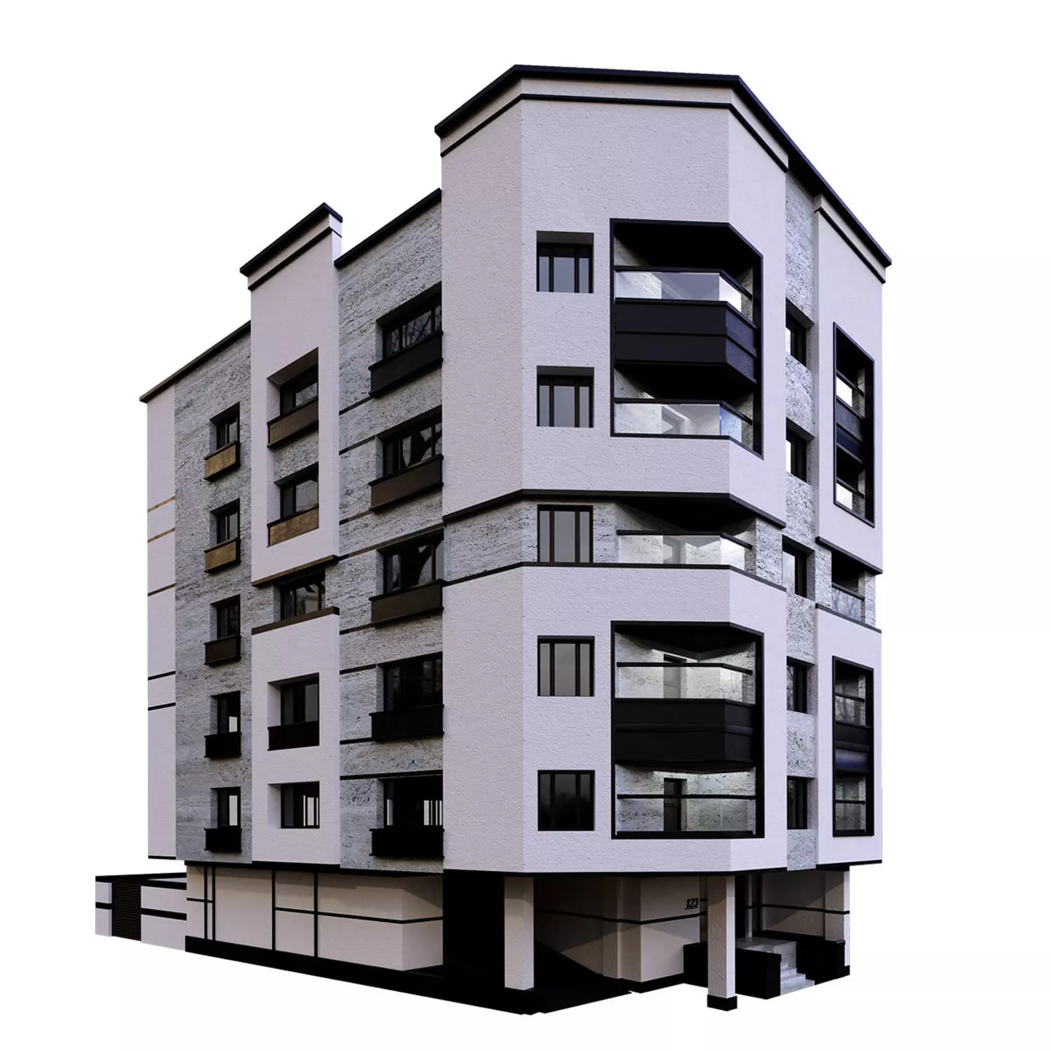 Building 7 3D model_0