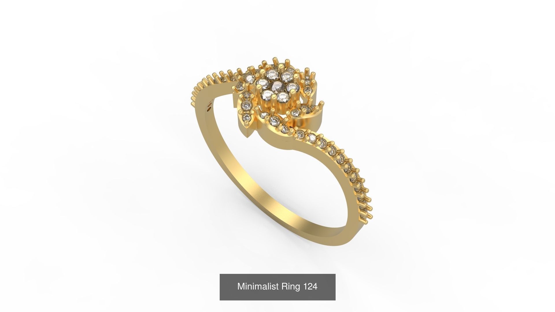 Light rings weighing 1 to 4 grams 1070 Rings 3D Model Collection_1648