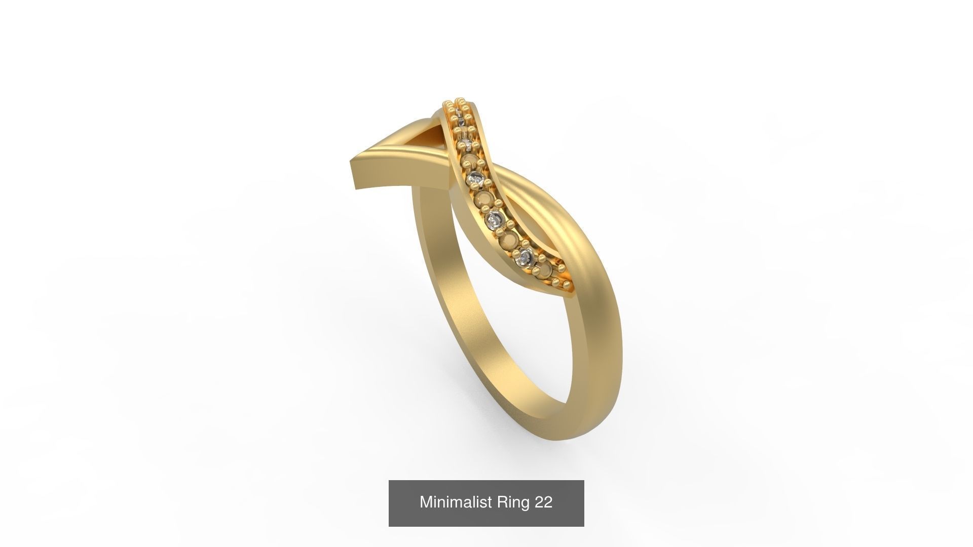 Light rings weighing 1 to 4 grams 1070 Rings 3D Model Collection_1576
