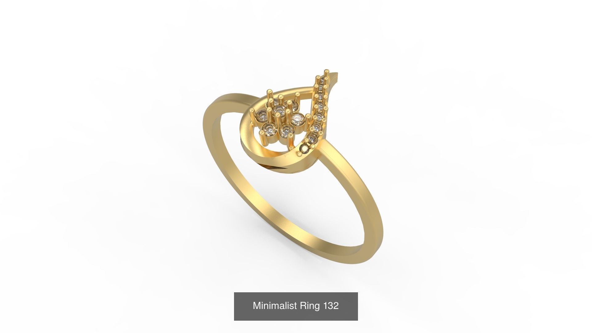 Light rings weighing 1 to 4 grams 1070 Rings 3D Model Collection_1656