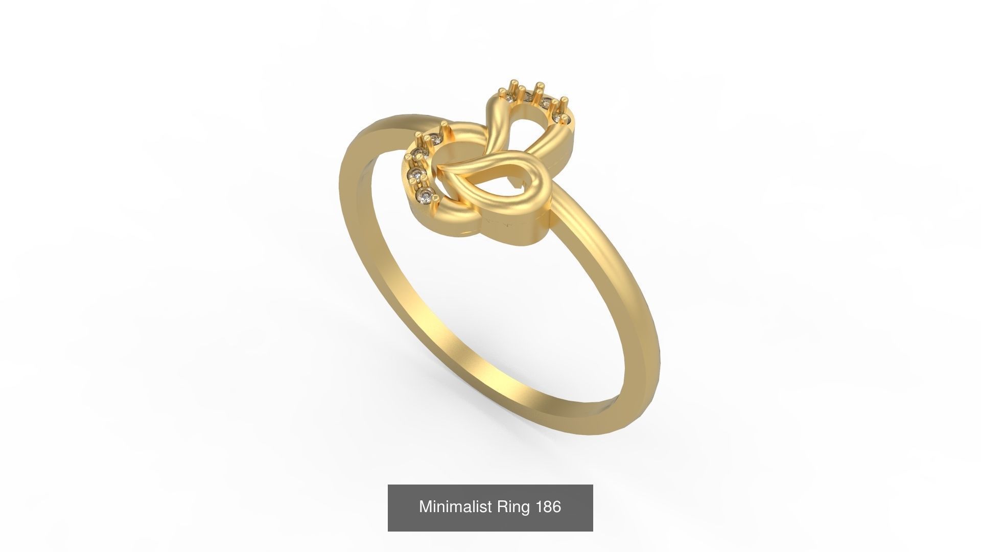 Light rings weighing 1 to 4 grams 1070 Rings 3D Model Collection_1710
