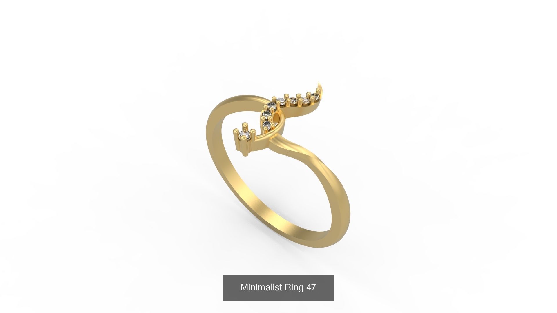 Light rings weighing 1 to 4 grams 1070 Rings 3D Model Collection_1601