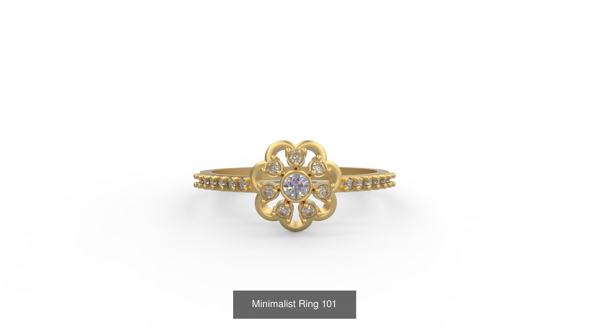 Light rings weighing 1 to 4 grams 1070 Rings 3D Model Collection_1625