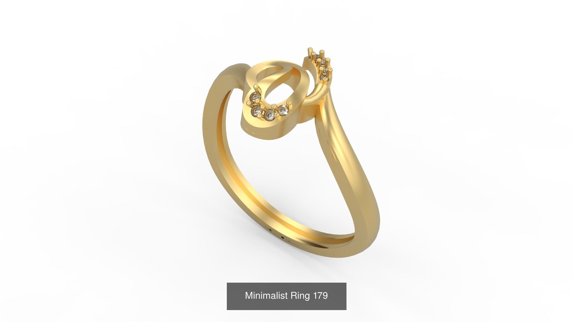 Light rings weighing 1 to 4 grams 1070 Rings 3D Model Collection_1703