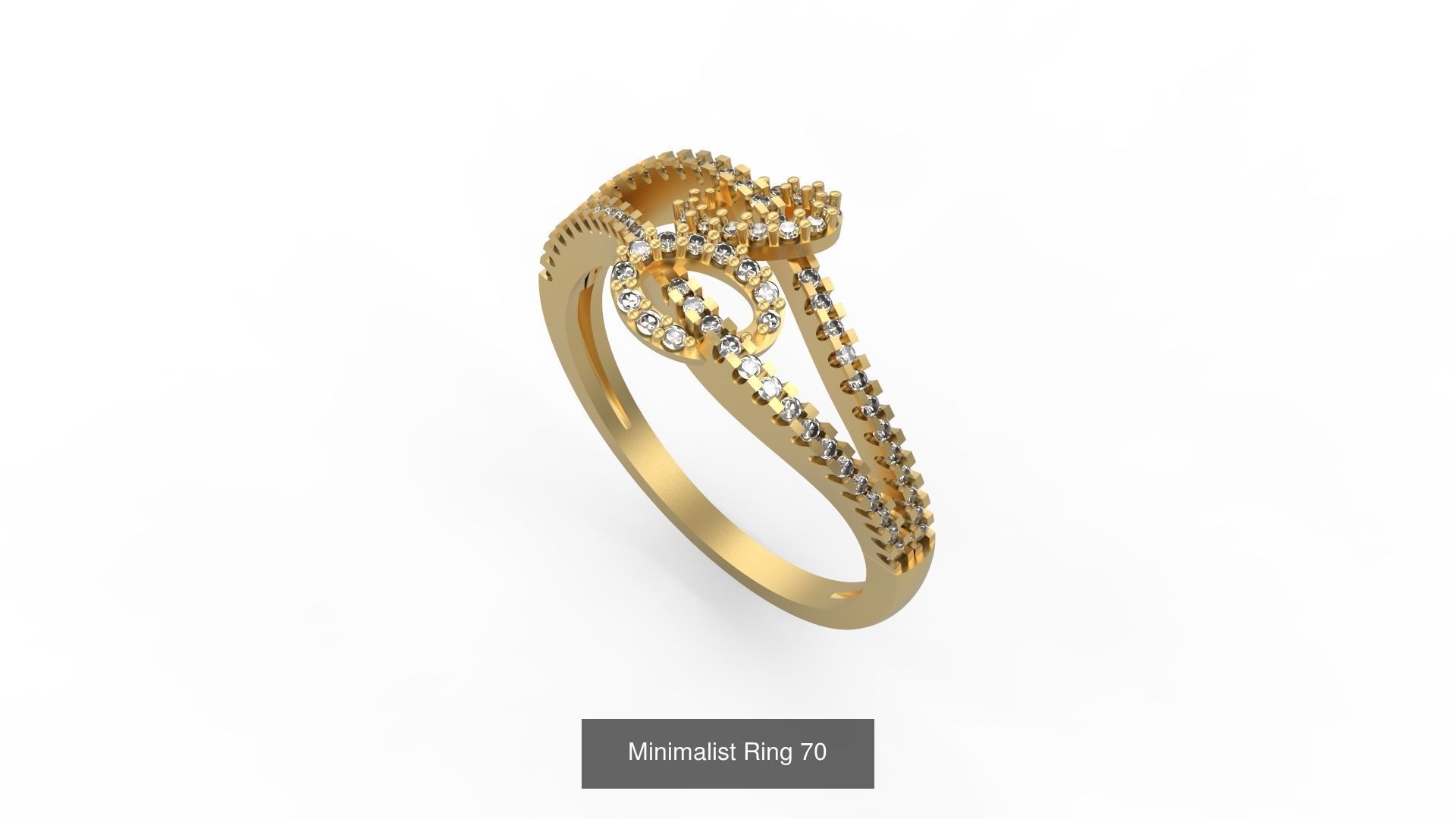 Light rings weighing 1 to 4 grams 1070 Rings 3D Model Collection_1624