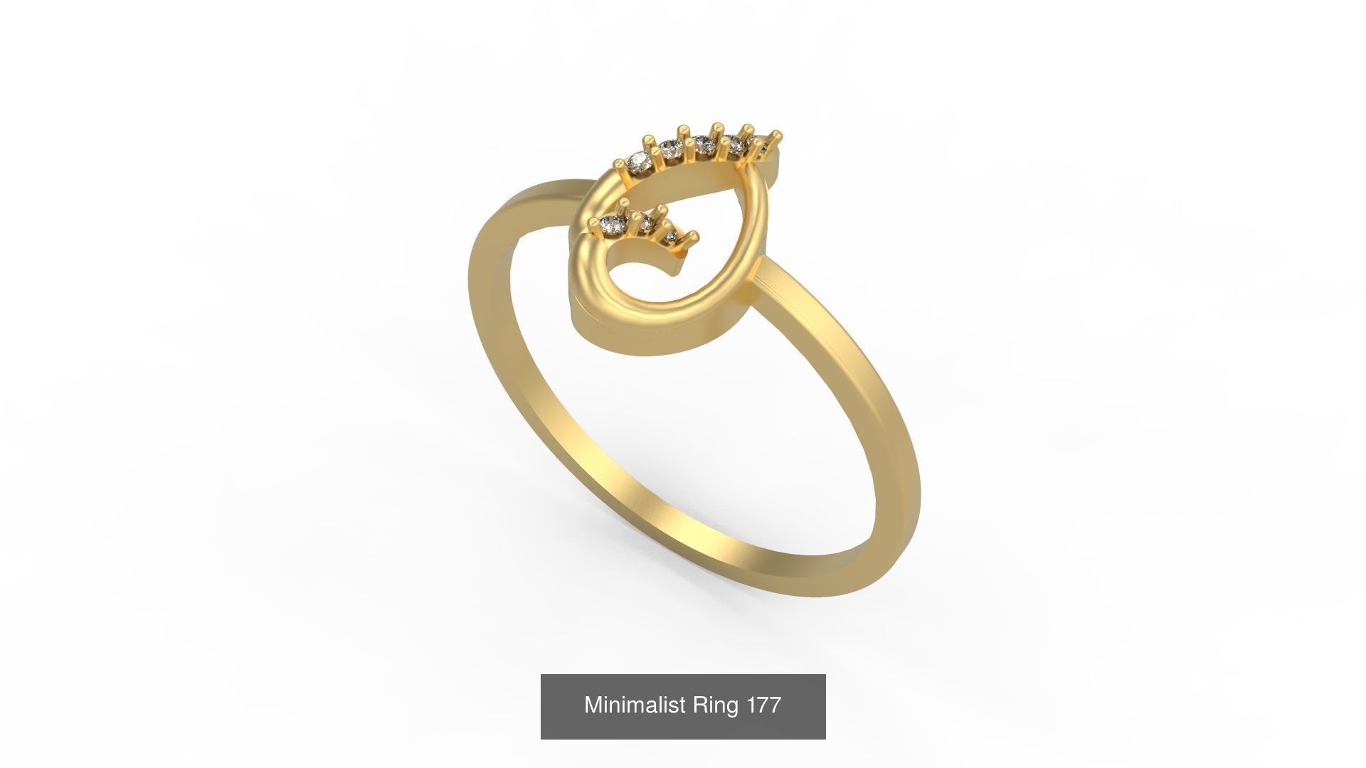 Light rings weighing 1 to 4 grams 1070 Rings 3D Model Collection_1701