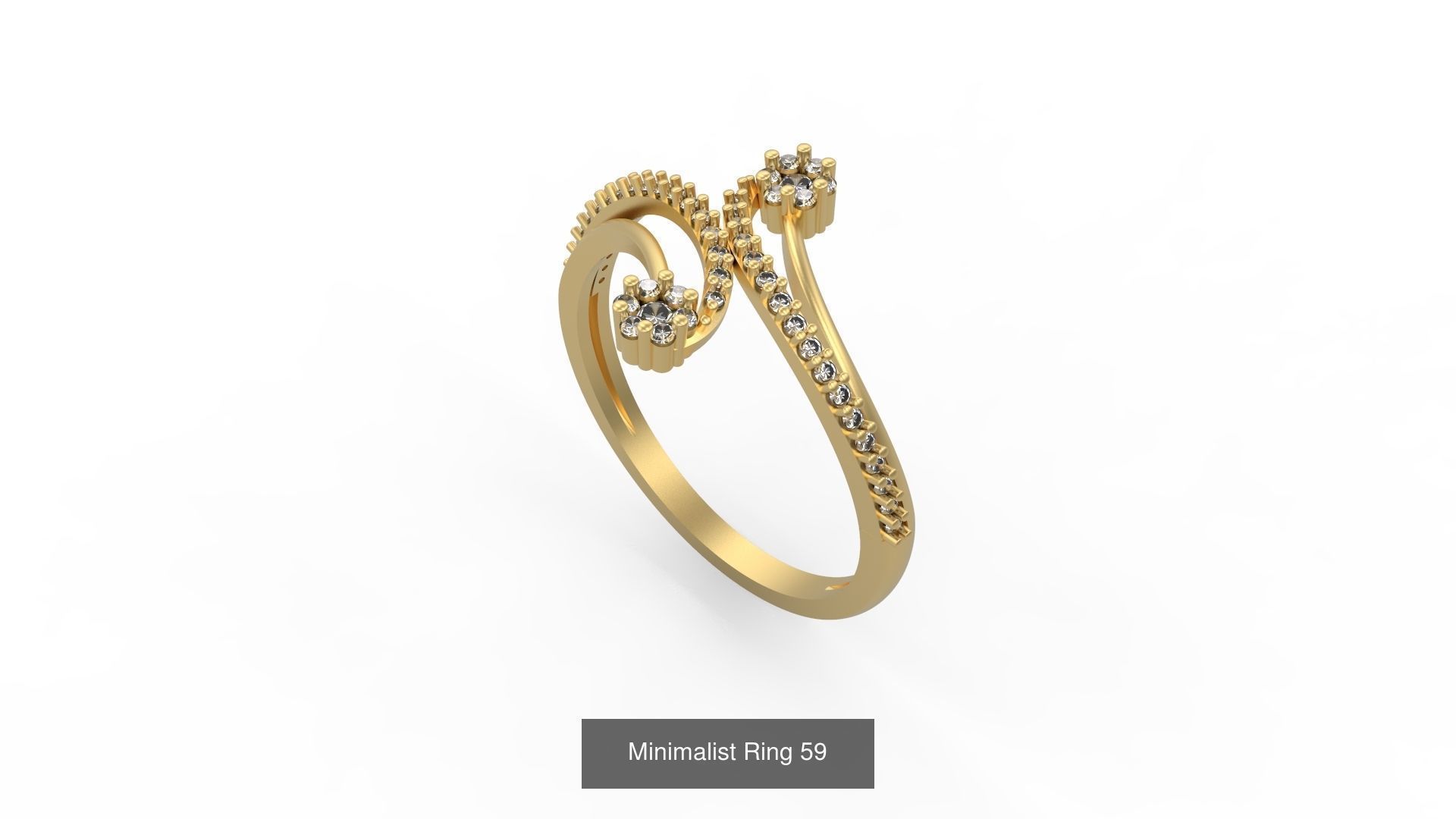 Light rings weighing 1 to 4 grams 1070 Rings 3D Model Collection_1613