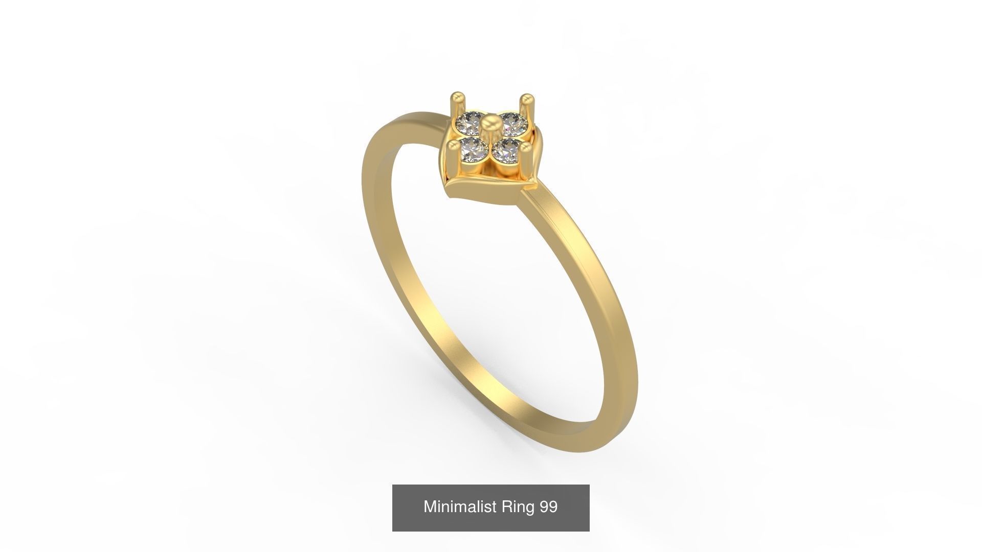 Light rings weighing 1 to 4 grams 1070 Rings 3D Model Collection_1557