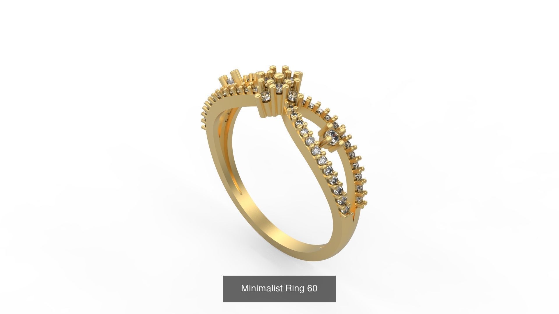 Light rings weighing 1 to 4 grams 1070 Rings 3D Model Collection_1614