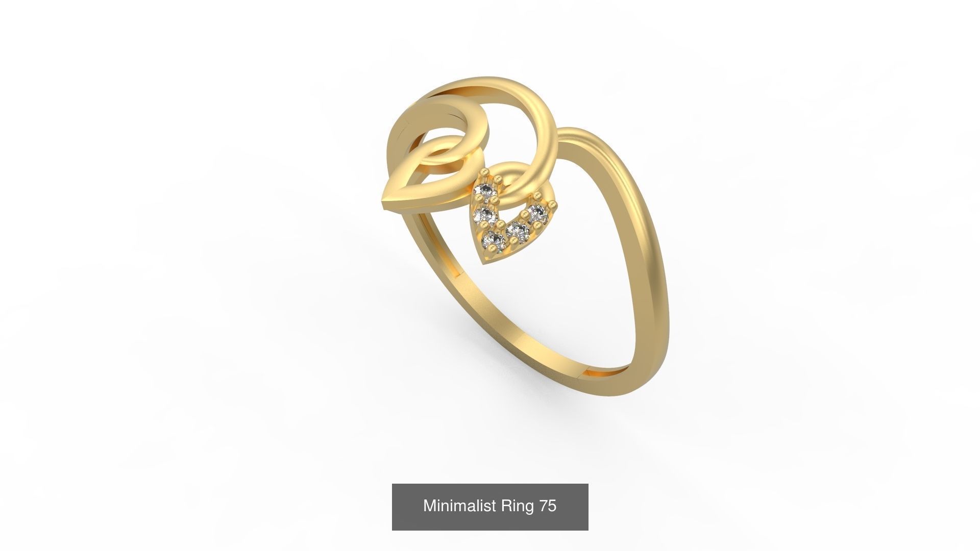 Light rings weighing 1 to 4 grams 1070 Rings 3D Model Collection_968