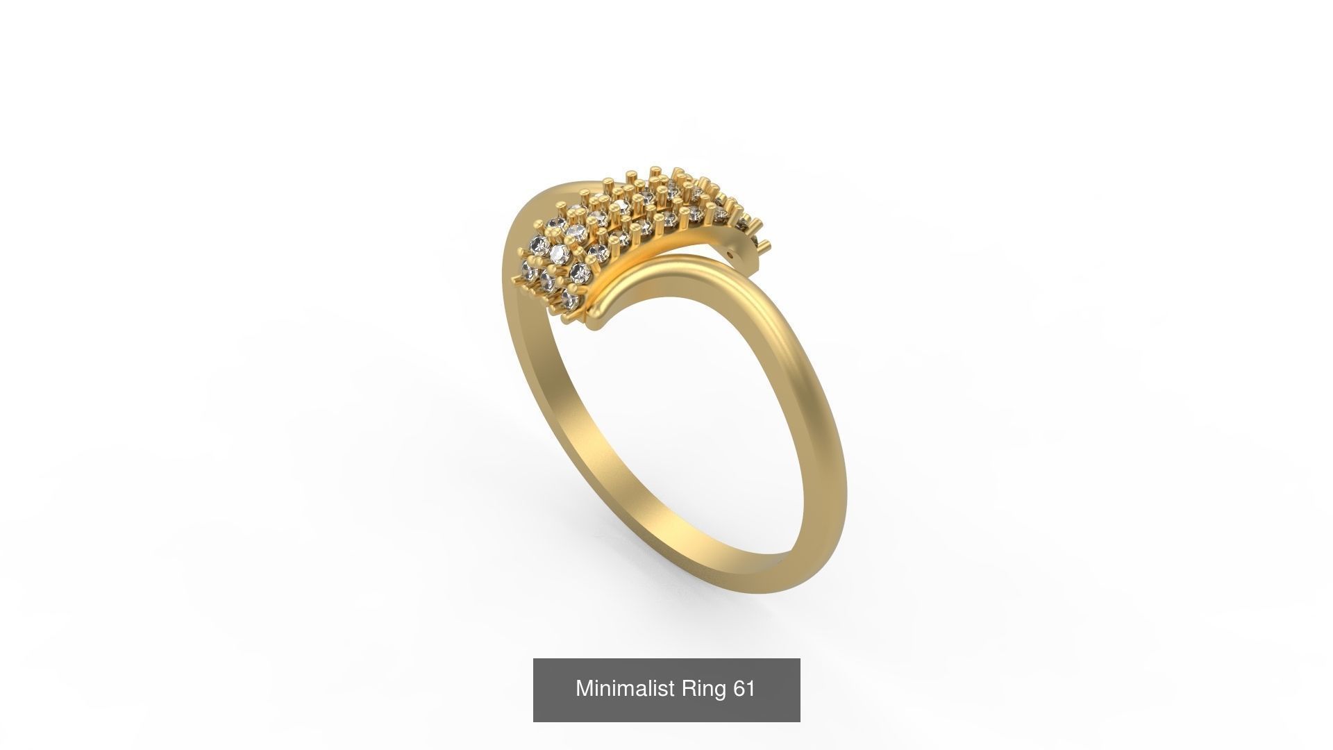 Light rings weighing 1 to 4 grams 1070 Rings 3D Model Collection_1615