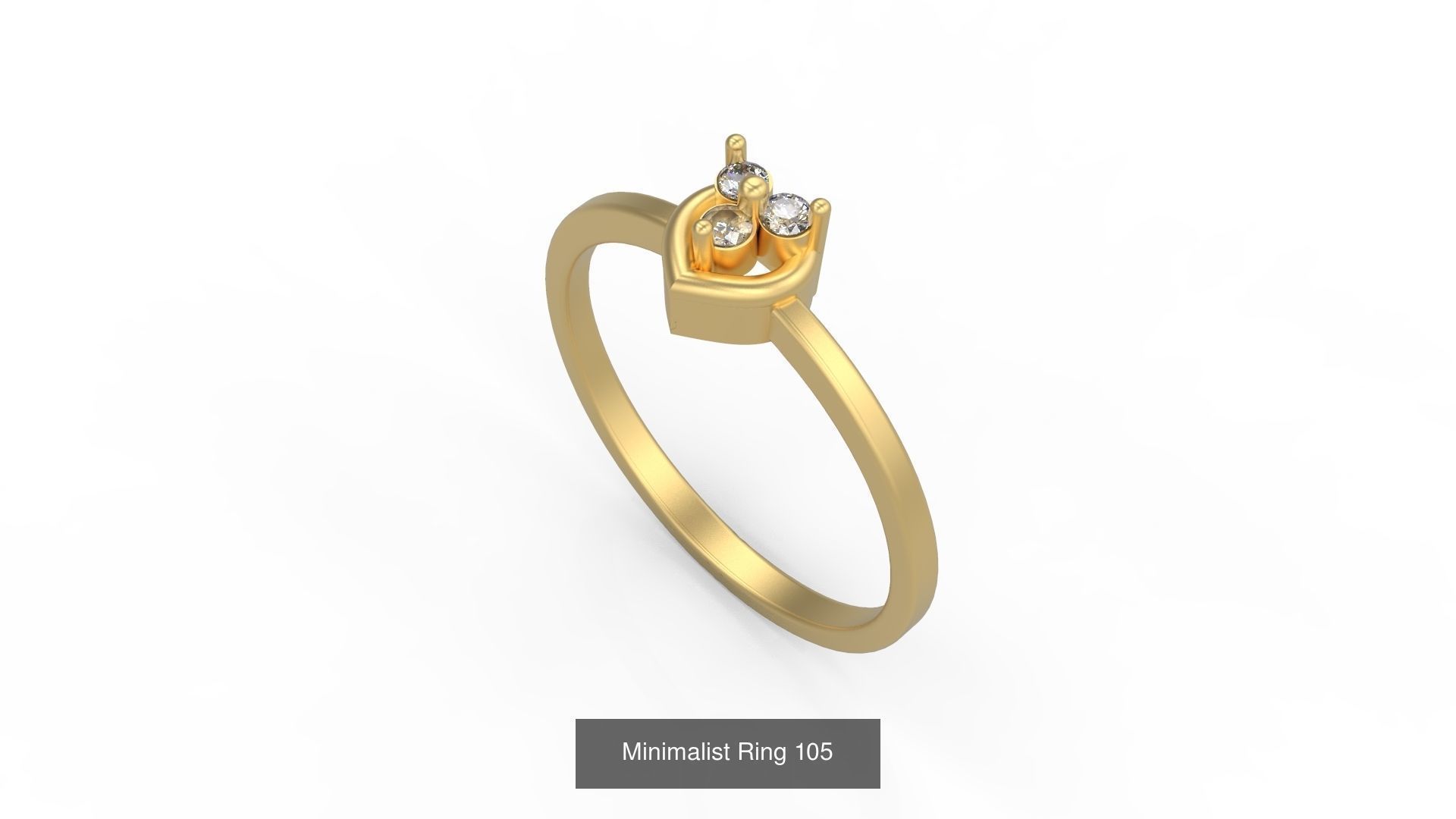 Light rings weighing 1 to 4 grams 1070 Rings 3D Model Collection_1629