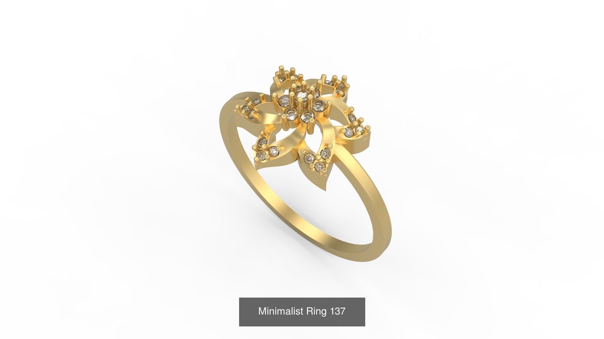 Light rings weighing 1 to 4 grams 1070 Rings 3D Model Collection_1661