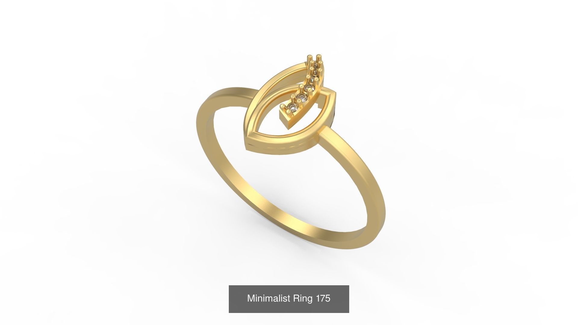 Light rings weighing 1 to 4 grams 1070 Rings 3D Model Collection_1699