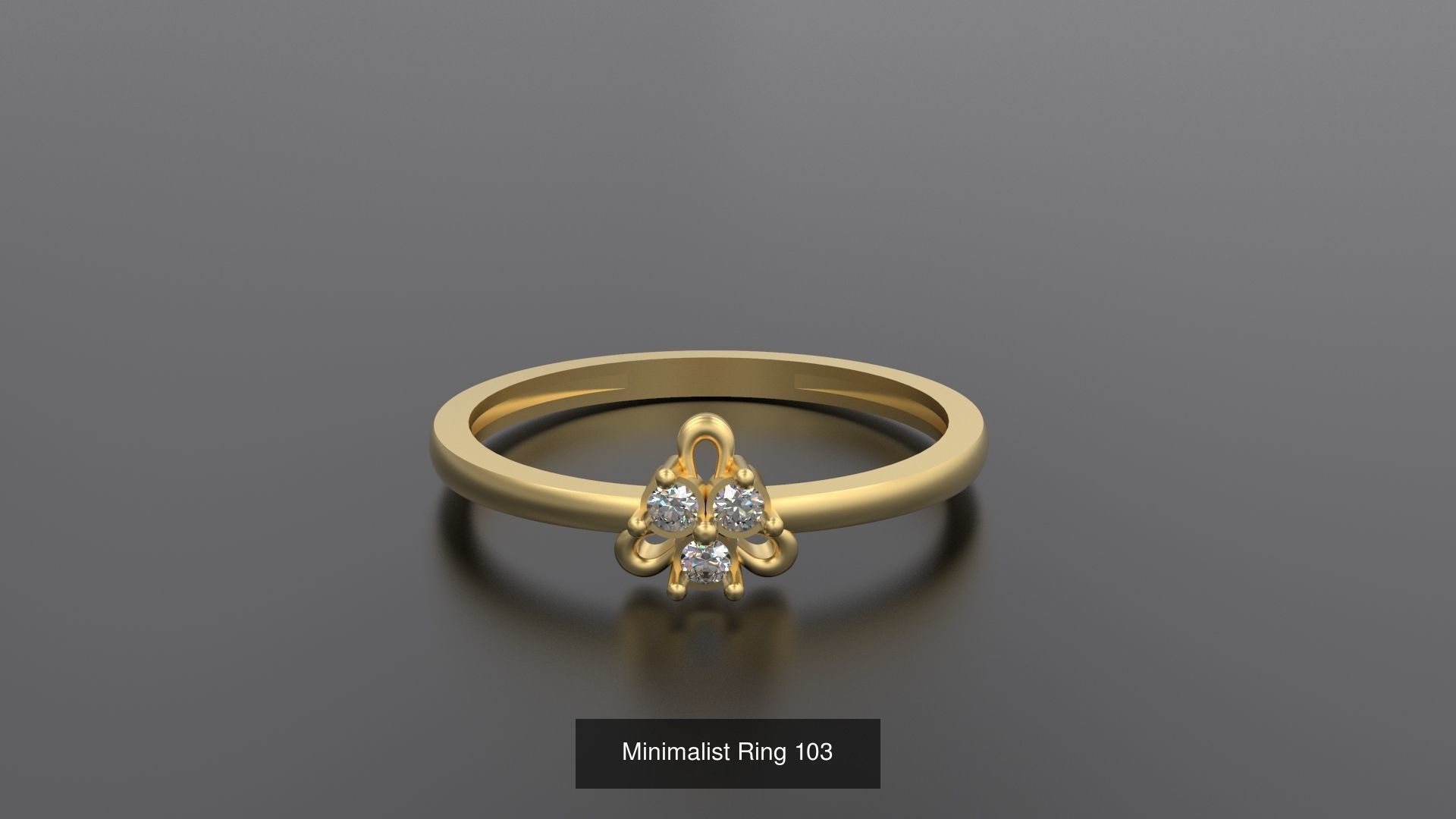Light rings weighing 1 to 4 grams 1070 Rings 3D Model Collection_1627