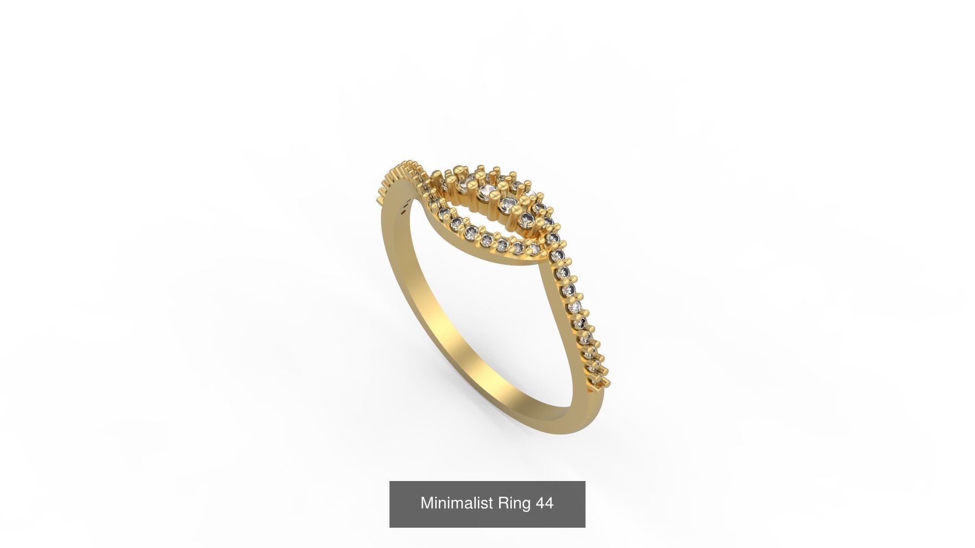 Light rings weighing 1 to 4 grams 1070 Rings 3D Model Collection_1598