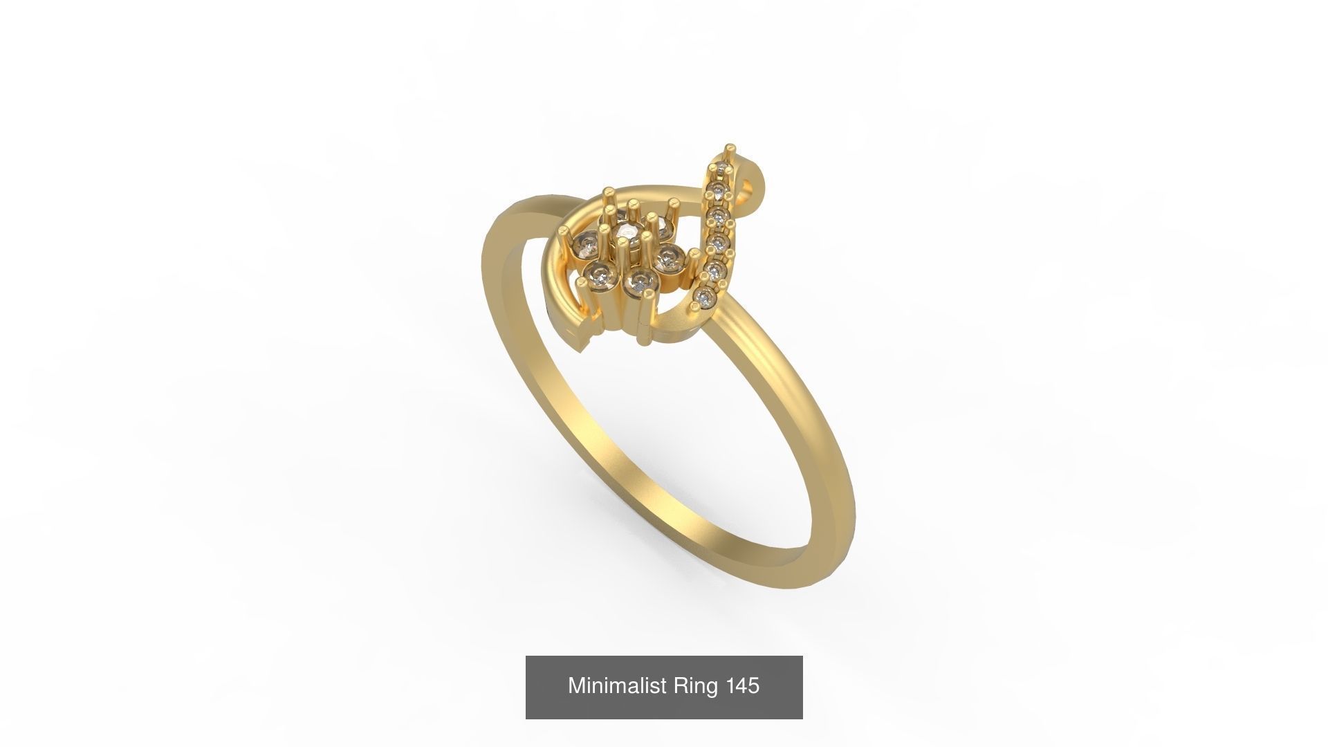 Light rings weighing 1 to 4 grams 1070 Rings 3D Model Collection_1669
