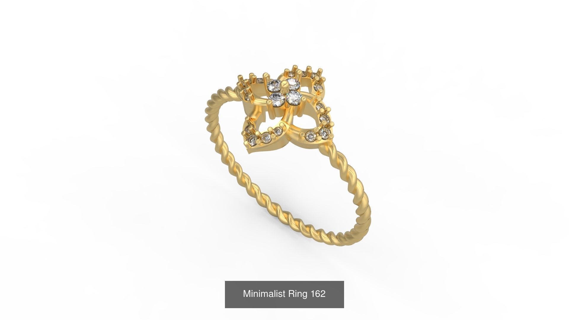 Light rings weighing 1 to 4 grams 1070 Rings 3D Model Collection_1686