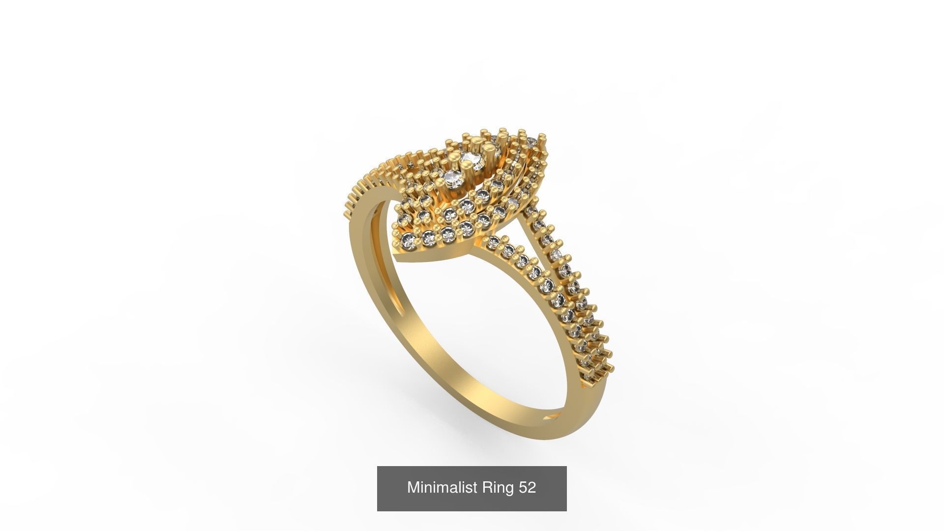 Light rings weighing 1 to 4 grams 1070 Rings 3D Model Collection_1606
