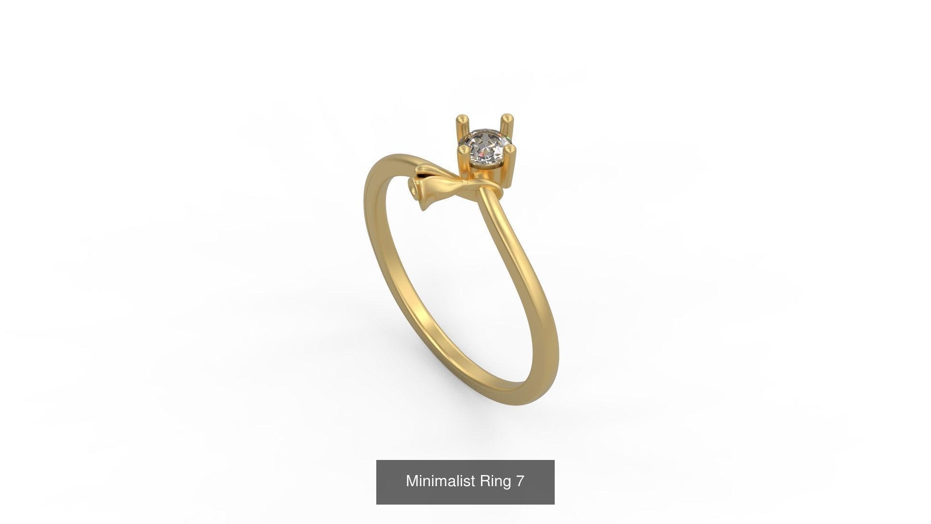 Light rings weighing 1 to 4 grams 1070 Rings 3D Model Collection_1561