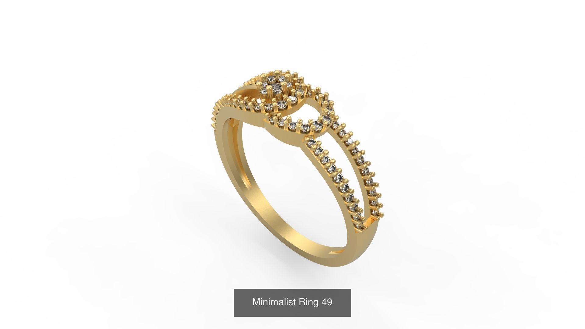 Light rings weighing 1 to 4 grams 1070 Rings 3D Model Collection_1603