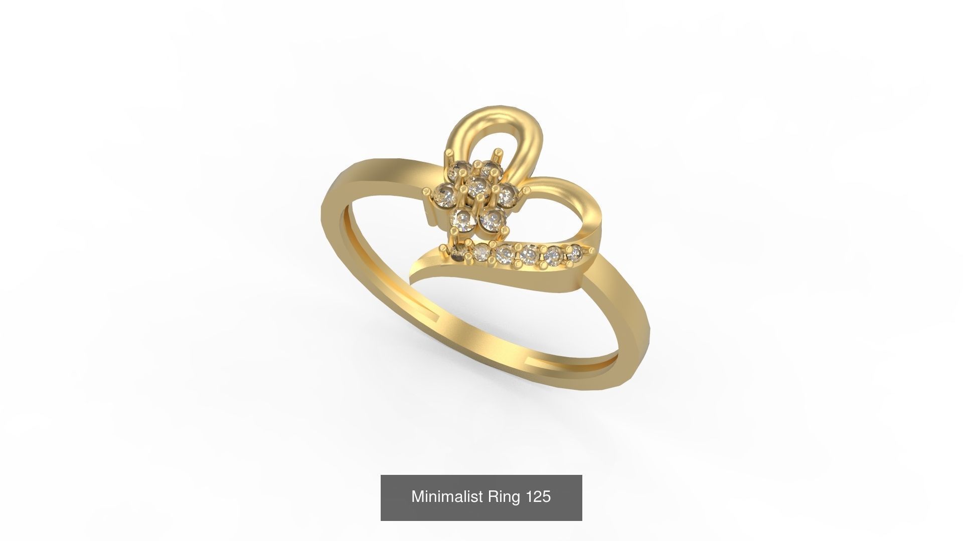 Light rings weighing 1 to 4 grams 1070 Rings 3D Model Collection_1649