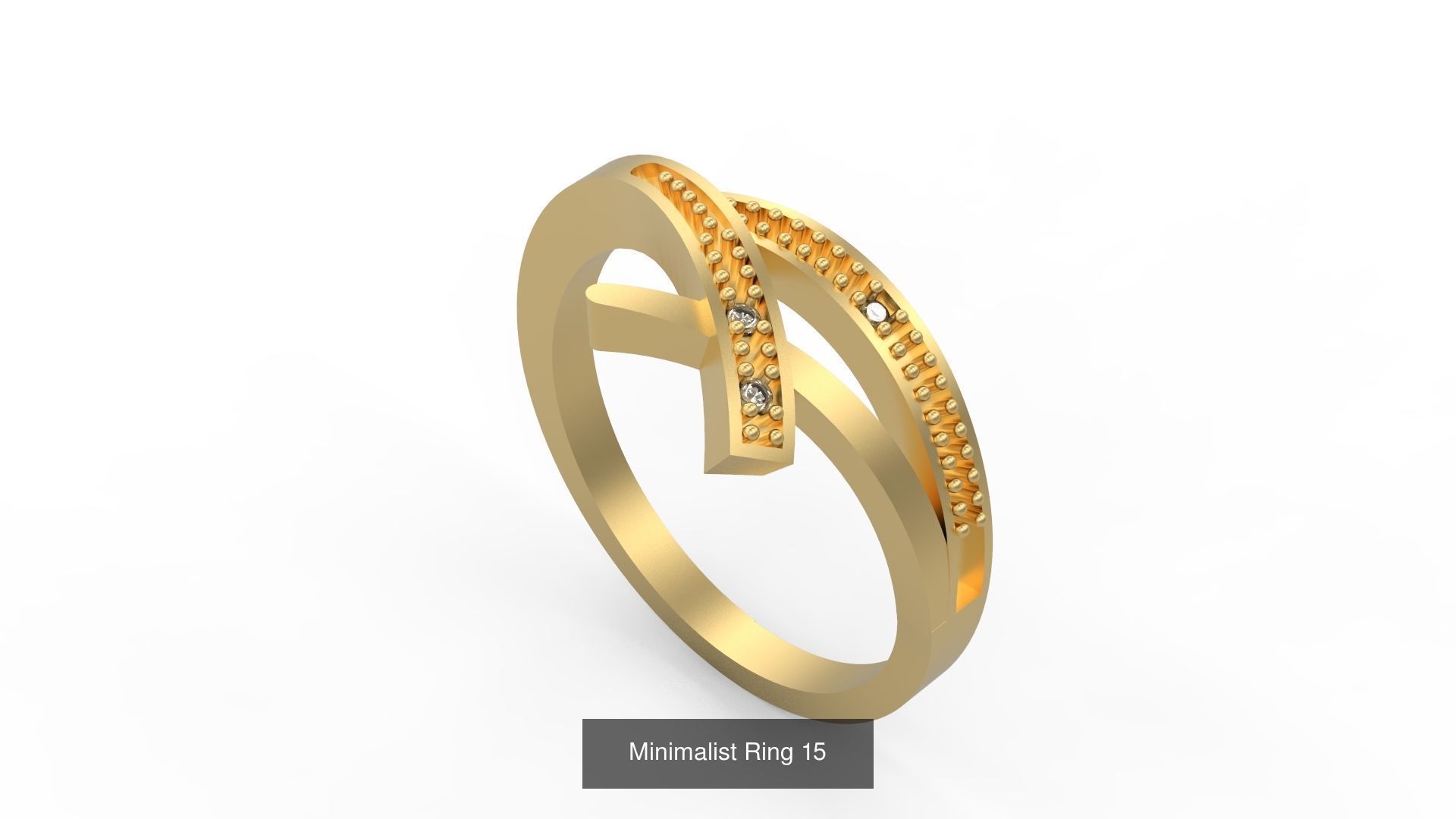 Light rings weighing 1 to 4 grams 1070 Rings 3D Model Collection_1569