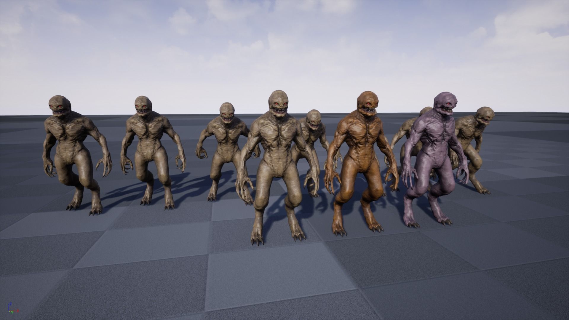 Necro Monster 3 Low-poly 3D model_18