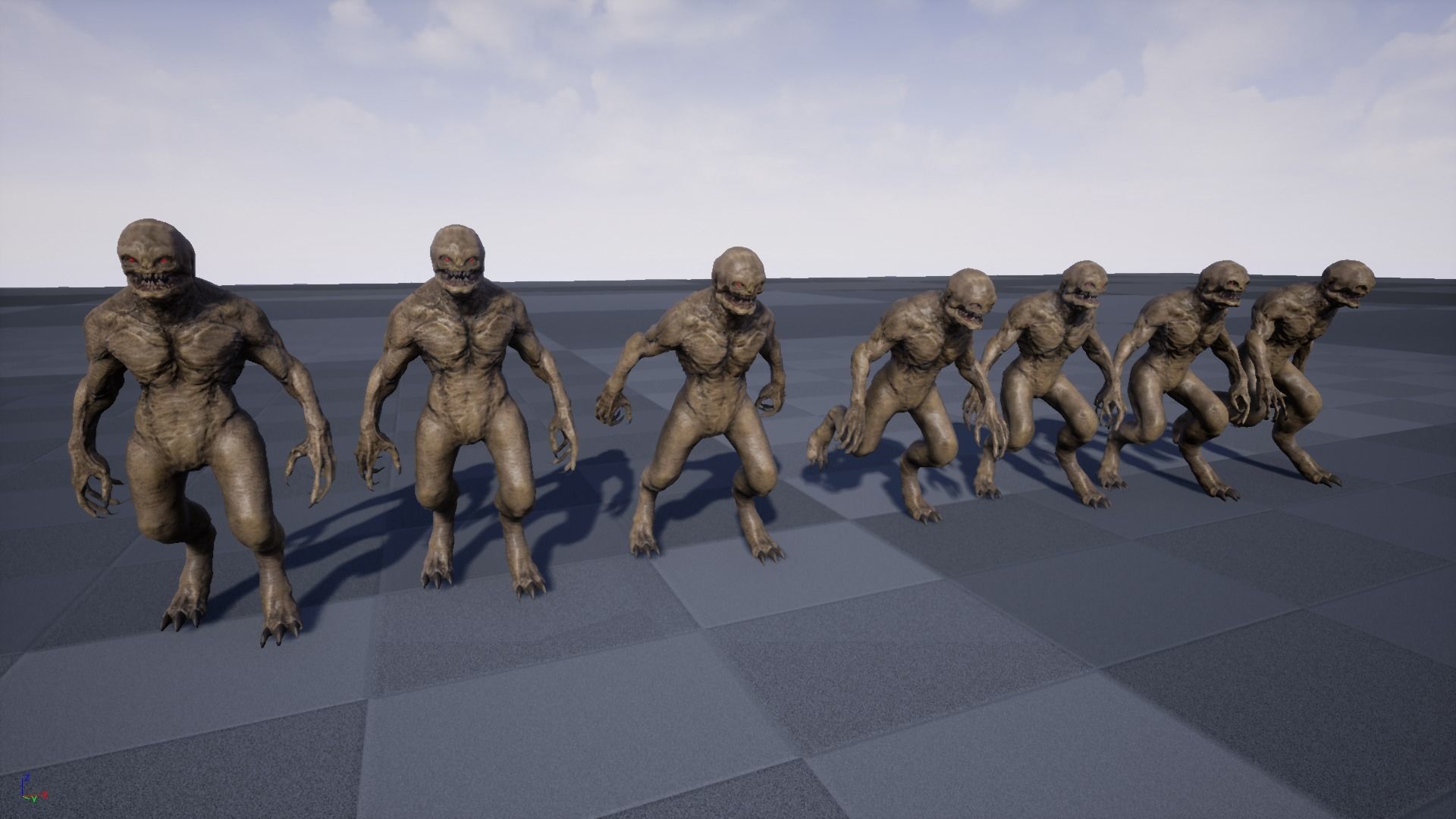 Necro Monster 3 Low-poly 3D model_20