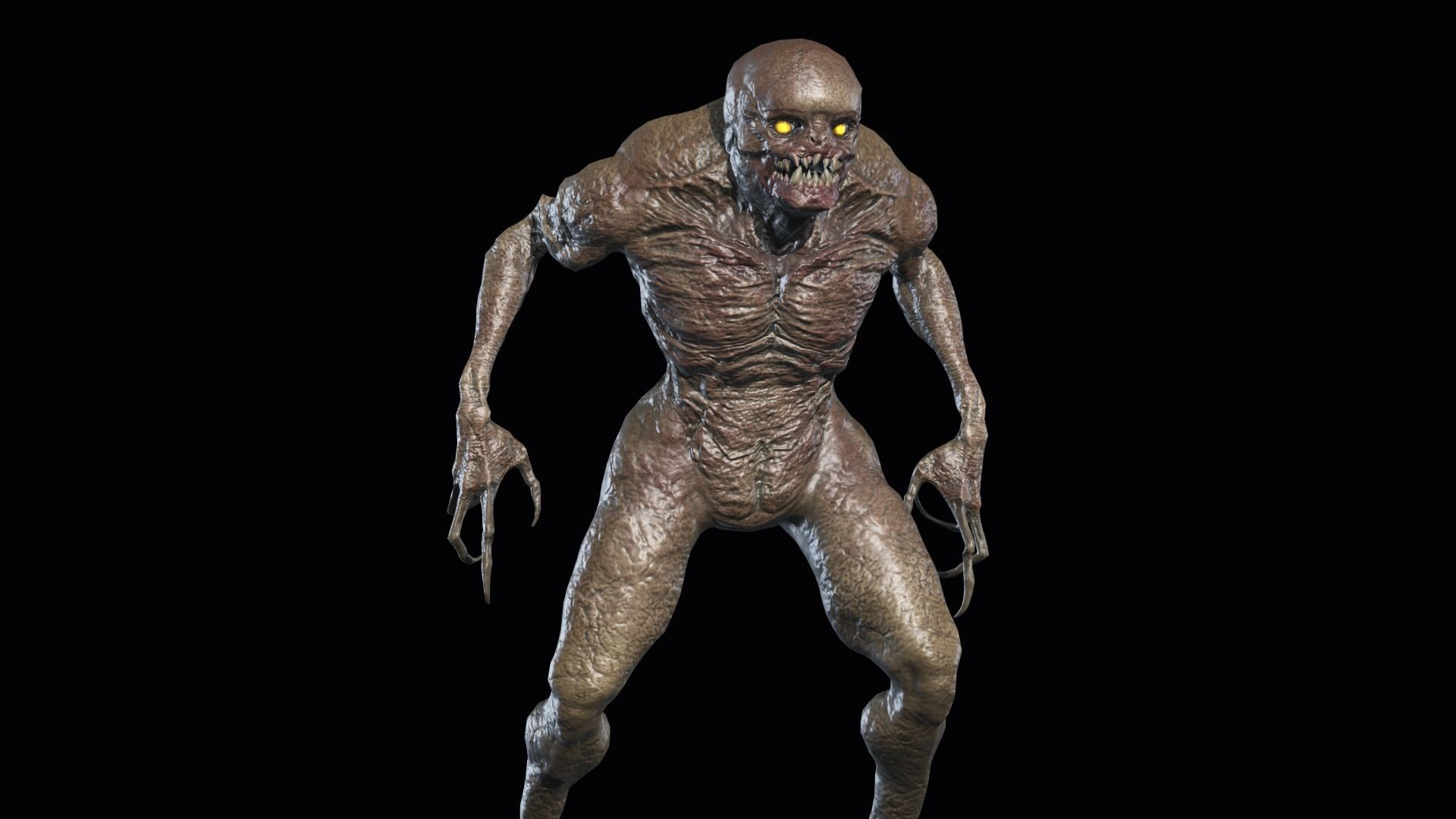 Necroundead Low-poly 3D model_4