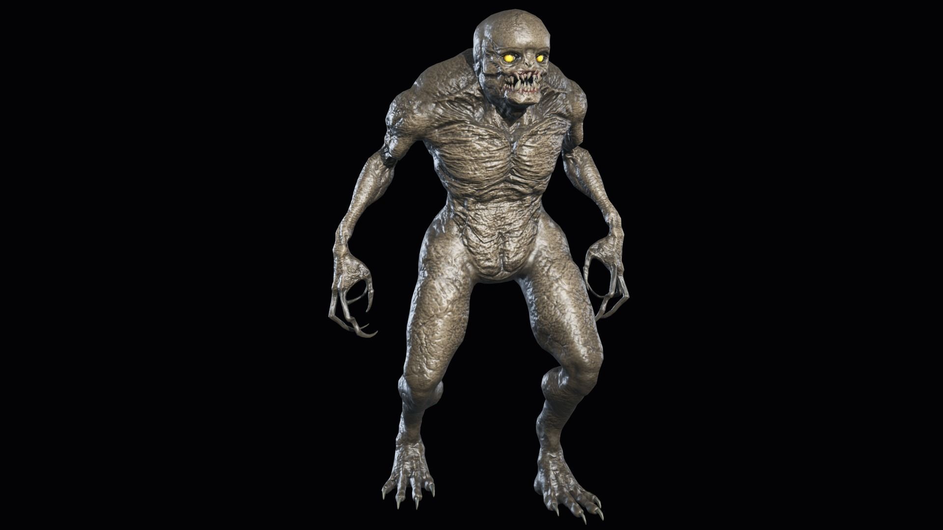 Necroundead Low-poly 3D model_3