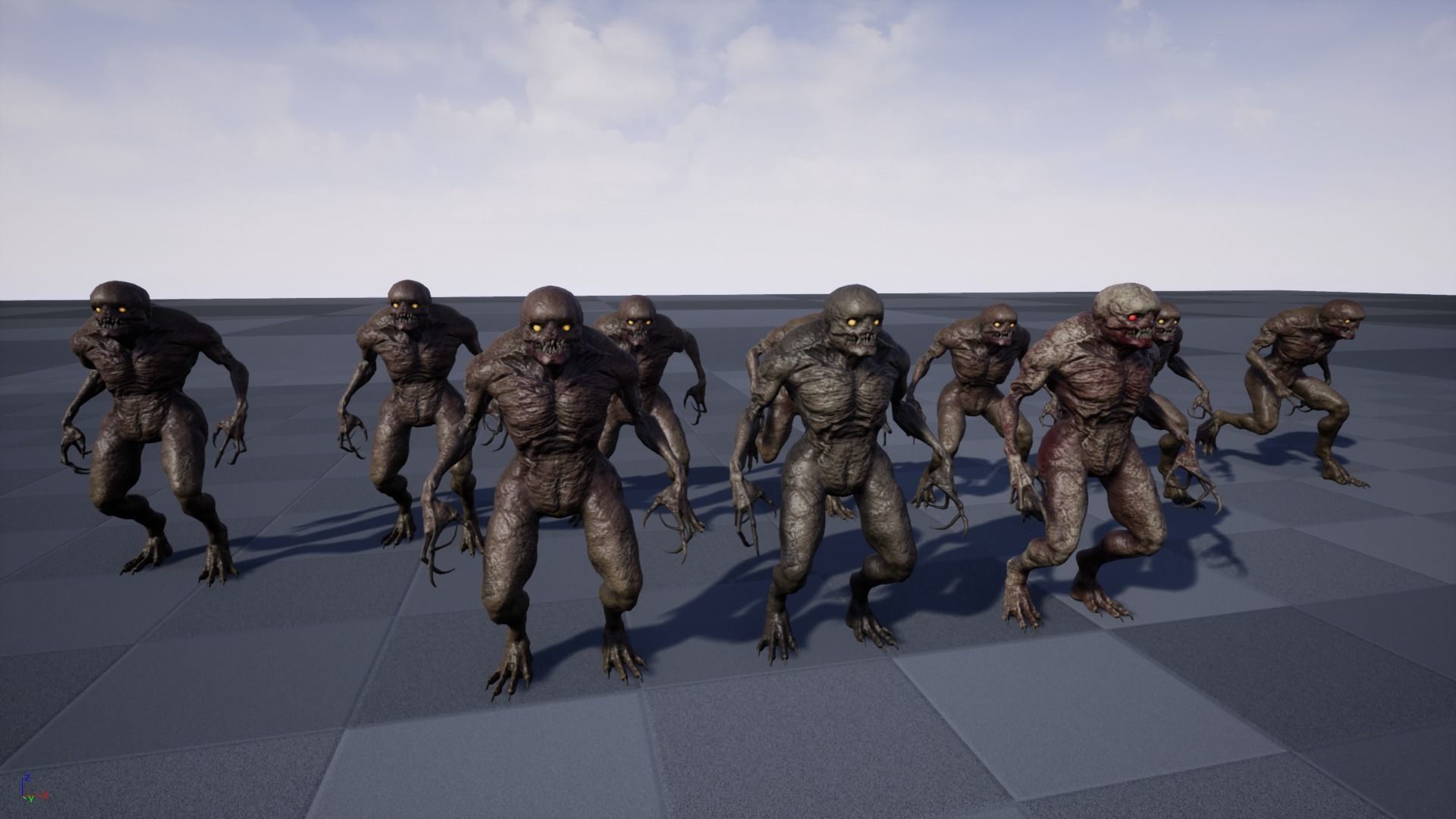 Necroundead Low-poly 3D model_17